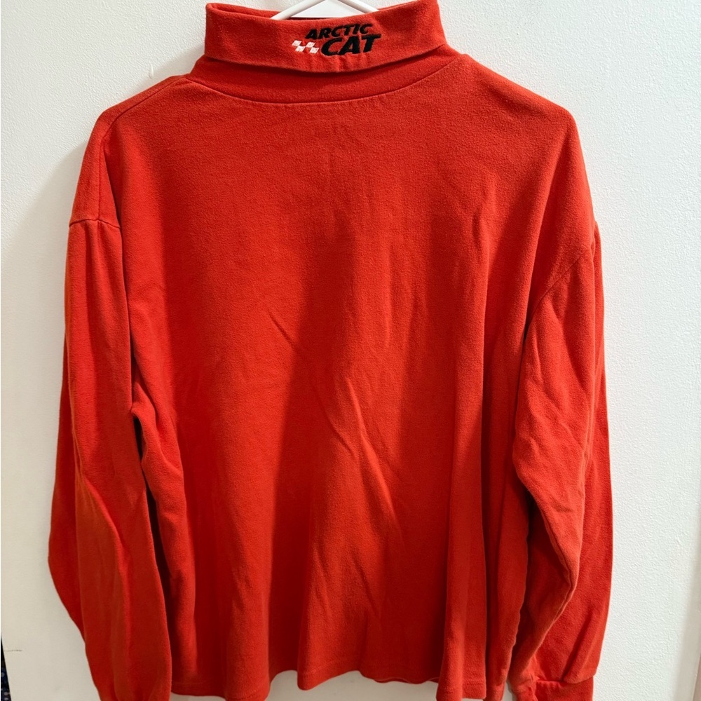 Men's Red Long Sleeve Shirt